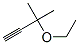 3-Ethoxy-3-methyl-1-butyne Structure