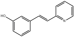 (E)-2-(2-Hydroxystyryl)pyridine 化学構造式