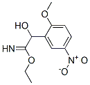 Benzeneethanimidic  acid,  -alpha--hydroxy-2-methoxy-5-nitro-,  ethyl  ester  (9CI),774135-89-6,结构式