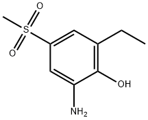 Phenol, 2-amino-6-ethyl-4-(methylsulfonyl)- (9CI),774137-00-7,结构式