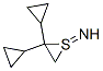 Thiiranimine, 3,3-dicyclopropyl- (9CI) Structure