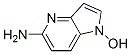 1H-Pyrrolo[3,2-b]pyridin-5-amine, 1-hydroxy- (9CI) 结构式