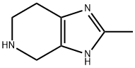 1H-Imidazo[4,5-c]pyridine,  4,5,6,7-tetrahydro-2-methyl-  (9CI) 化学構造式