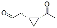 Cyclopropaneacetaldehyde, 2-acetyl-, (1R,2R)- (9CI)|