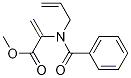 Methyl 2-(N-allylbenzaMido)acrylate,77422-37-8,结构式