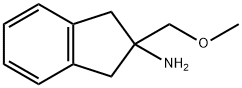 2-METHOXYMETHYL-INDAN-2-YLAMINE Structure