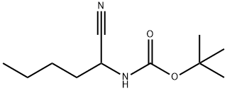 Carbamic acid, (1-cyanopentyl)-, 1,1-dimethylethyl ester (9CI) 结构式