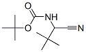 Carbamic acid, (1-cyano-2,2-dimethylpropyl)-, 1,1-dimethylethyl ester (9CI) Structure