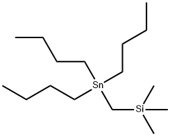 TRI-N-BUTYL(TRIMETHYLSILYLMETHYL)TIN Structure