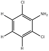 2,6-DICHLOROANILINE-3,4,5-D3 Struktur