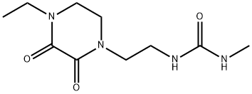 1-(2-(4-ethyl-2,3-dioxo-1-piperaziny)ethyl)-3-methylurea|