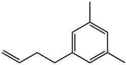4-(3,5-ジメチルフェニル)-1-ブテン 化学構造式