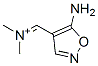 Methanaminium, N-[(5-amino-4-isoxazolyl)methylene]-N-methyl- (9CI),774477-05-3,结构式