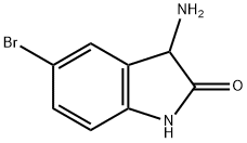3-氨基-5-溴-1,3-二氢-2H-吲哚-2-酮 1HCL, 774501-93-8, 结构式