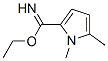 1H-Pyrrole-2-carboximidicacid,1,5-dimethyl-,ethylester(9CI) 化学構造式