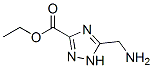 1H-1,2,4-Triazole-3-carboxylicacid,5-(aminomethyl)-,ethylester(9CI),774527-57-0,结构式