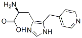 Histidine,  5-(4-pyridinylmethyl)-  (9CI) 结构式