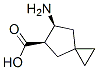 Spiro[2.4]heptane-5-carboxylic acid, 6-amino-, (5R,6S)- (9CI) Structure
