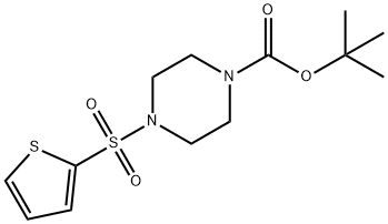 1-BOC-4-(噻吩-2-磺酰基)哌嗪,774575-85-8,结构式