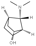 Bicyclo[2.2.1]heptan-2-ol, 7-(dimethylamino)-, (1R,2R,4R,7S)- (9CI) Struktur