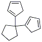 Cyclopentane, 1,1-dicyclopentadienyl- (7CI) Struktur