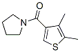 Pyrrolidine, 1-[(4,5-dimethyl-3-thienyl)carbonyl]- (9CI) Struktur