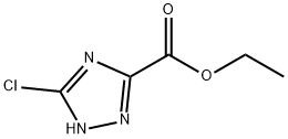 5-氯-1H-1,2,4-三唑-3-甲酸乙酯,774608-88-7,结构式