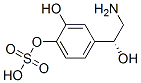 4-[(1R)-2-amino-1-hydroxy-ethyl]-2-hydroxy-1-sulfooxy-benzene Structure