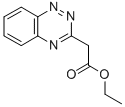 Ethyl 1,2,4-benzotriazine-3-acetate Structure