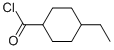 Cyclohexanecarbonyl chloride, 4-ethyl- (9CI)|4-乙基环己烷-1-甲酰氯