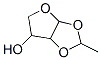 2-Methyltetrahydrofuro[2,3-d][1,3]dioxol-6-ol 结构式