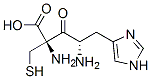 S-2-histidylcysteine Struktur