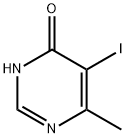 5-IODO-6-METHYLPYRIMIDIN-4-OL Structure