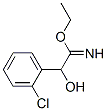 Benzeneethanimidic  acid,  2-chloro--alpha--hydroxy-,  ethyl  ester  (9CI) Struktur
