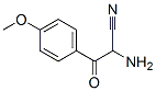 Benzenepropanenitrile, alpha-amino-4-methoxy-beta-oxo- (9CI) Structure