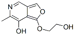 Furo[3,4-c]pyridin-7-ol, 1-(2-hydroxyethoxy)-6-methyl- (9CI) Structure