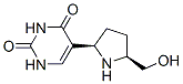 2,4(1H,3H)-Pyrimidinedione, 5-[(2R,5S)-5-(hydroxymethyl)-2-pyrrolidinyl]- (9CI),775270-48-9,结构式