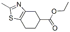 ethyl 4,5,6,7-tetrahydro-2-methylbenzothiazole-5-carboxylate Structure