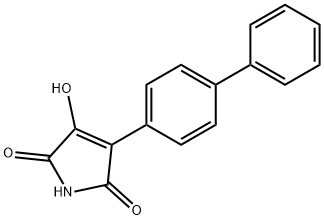 3-(1,1'-Biphenyl-4-yl)-4-hydroxy-1H-pyrrole-2,5-dione Structure