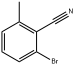 2-BROMO-6-METHYLBENZONITRILE Struktur