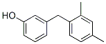 Phenol, 3-[(2,4-dimethylphenyl)methyl]- (9CI) Structure