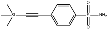 BenzenesulfonaMide, 4-[2-(triMethylsilyl)ethynyl]- Struktur