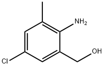 (2-Amino-5-chloro-3-methyl-phenyl)-methanol 结构式