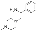 2-(4-METHYLPIPERAZINYL)-1-PHENYLETHYLAMINE Structure