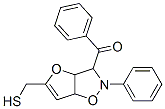 Phenyl[2-phenyl-5-(sulfanylmethyl)-2,3,3a,6a-tetrahydrofuro[2,3-d]isox azol-3-yl]methanone|