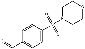 4-(MORPHOLINE-4-SULFONYL)-BENZALDEHYDE 化学構造式