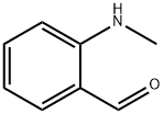 2-(甲基氨基)苯甲醛, 7755-70-6, 结构式