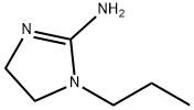 1H-Imidazol-2-amine,4,5-dihydro-1-propyl- Structure