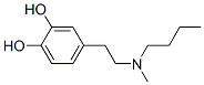 1,2-Benzenediol, 4-[2-(butylmethylamino)ethyl]- (9CI) Structure