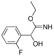 Benzeneethanimidic  acid,  2-fluoro--alpha--hydroxy-,  ethyl  ester  (9CI) Structure